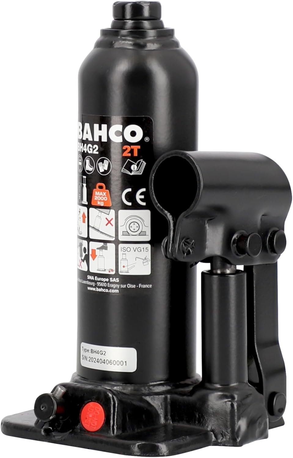 Bahco BH4G2 gato de botella 2 toneladas