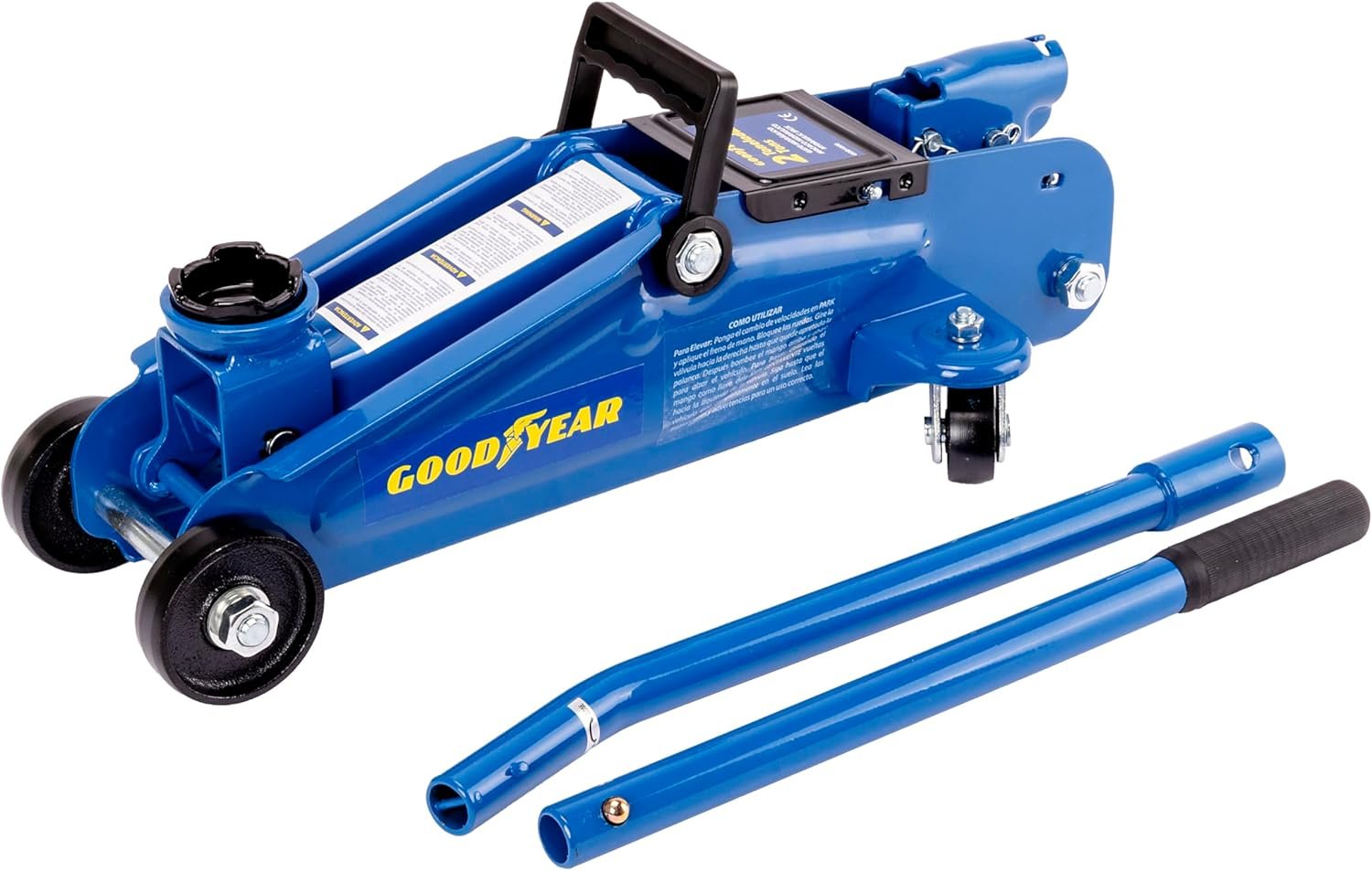 Goodyear GOD1000 gato hidráulico carretilla 2T 127-330 mm