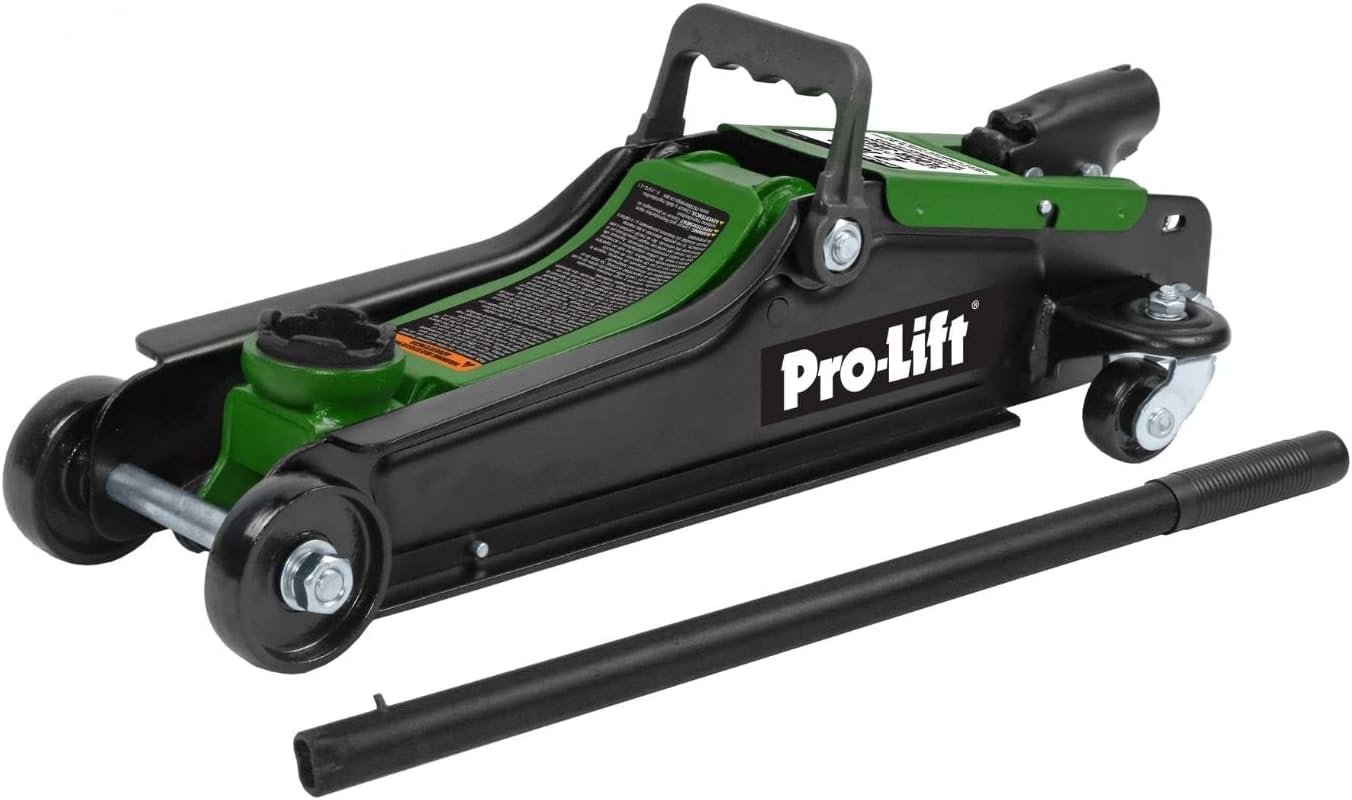 Pro-Lift F-757G gato hidráulico de piso 2 t 95-340 mm color verde