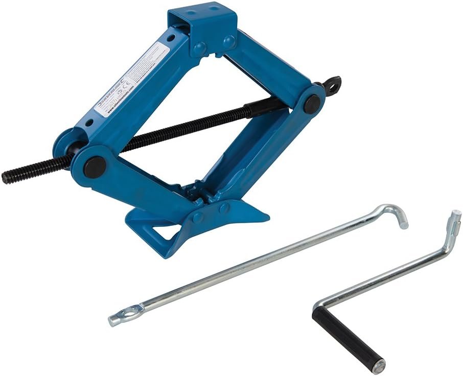 Silverline Tools gato tipo tijera 1 tonelada 90 a 235 mm