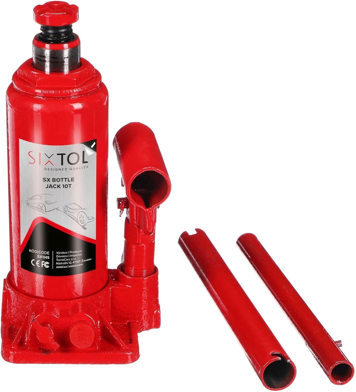 Gatos de botella de 10 toneladas