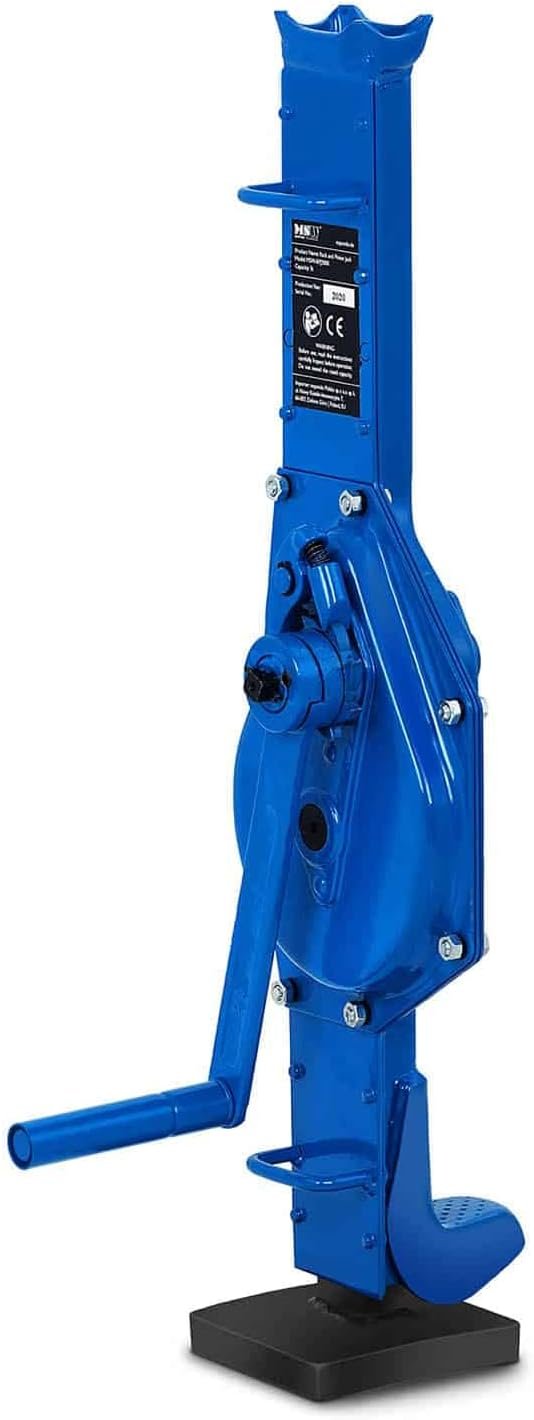 Gato de cremallera MSW con garra 3000 kg 7-35 cm