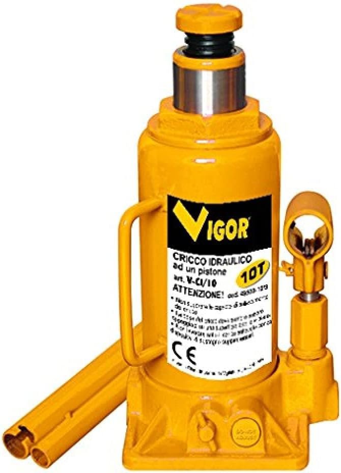 Gato hidráulico de botella 10 toneladas BLINKY 205 a 390 mm