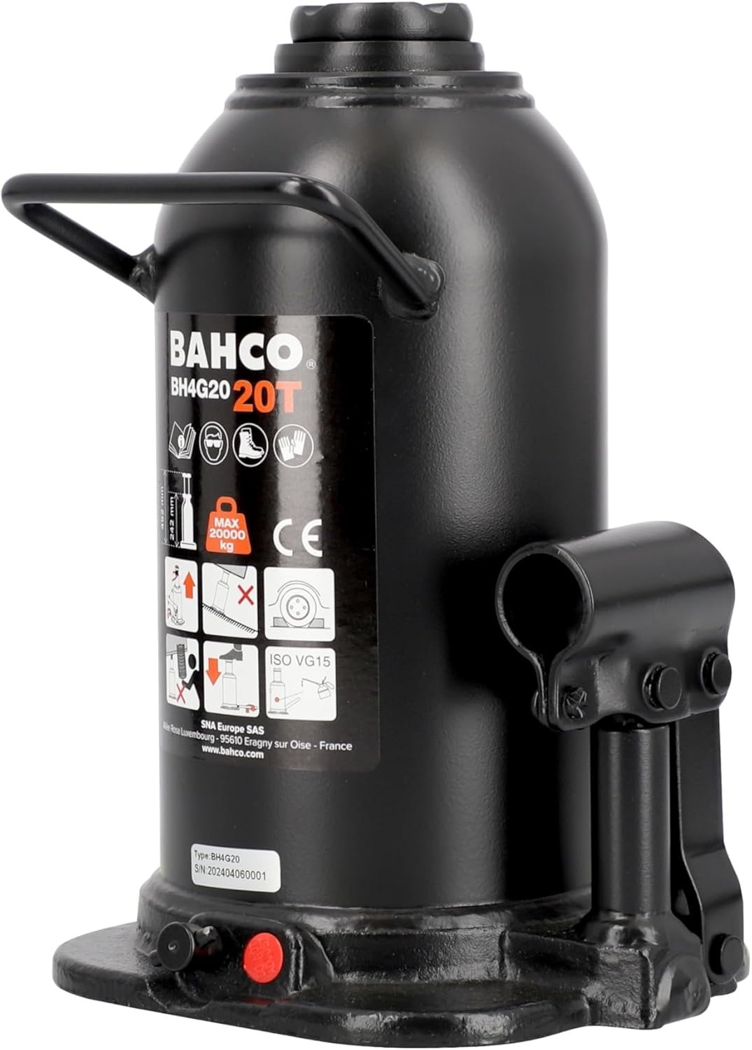 Bahco BH4G20 gato de botella 20 toneladas