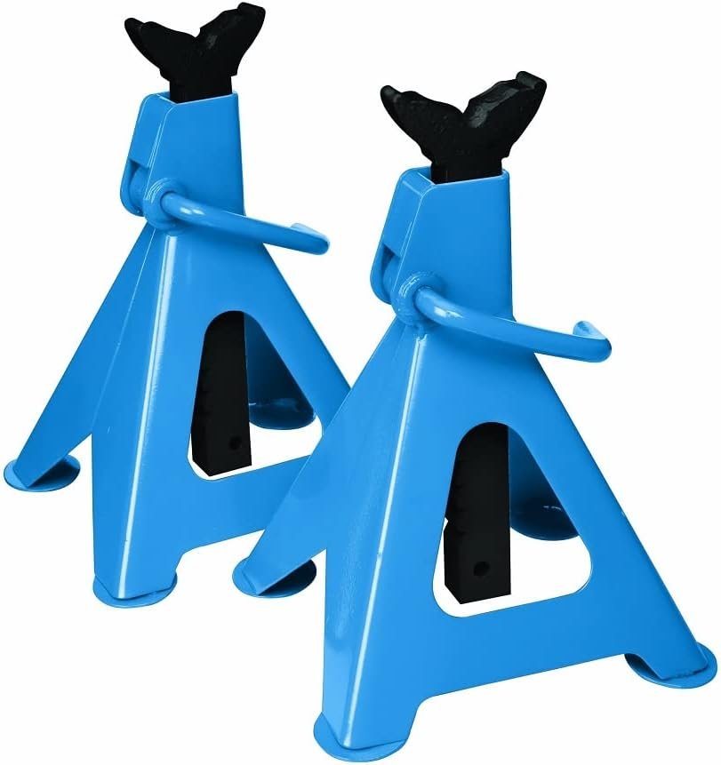 Gato fijo Silverline 6 toneladas 390–600 mm con mordaza 80 mm