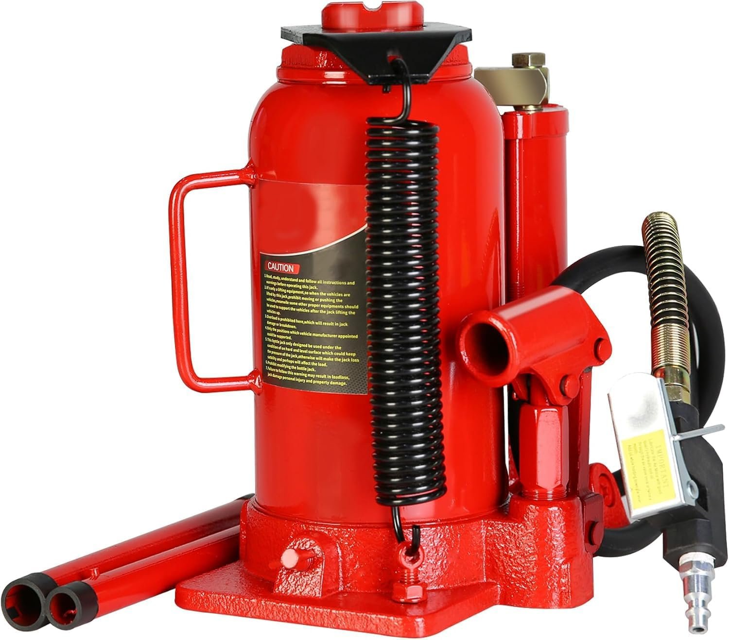 Gato hidroneumático JOMAFA 20 toneladas, rango 265-510 mm, con aire o manual