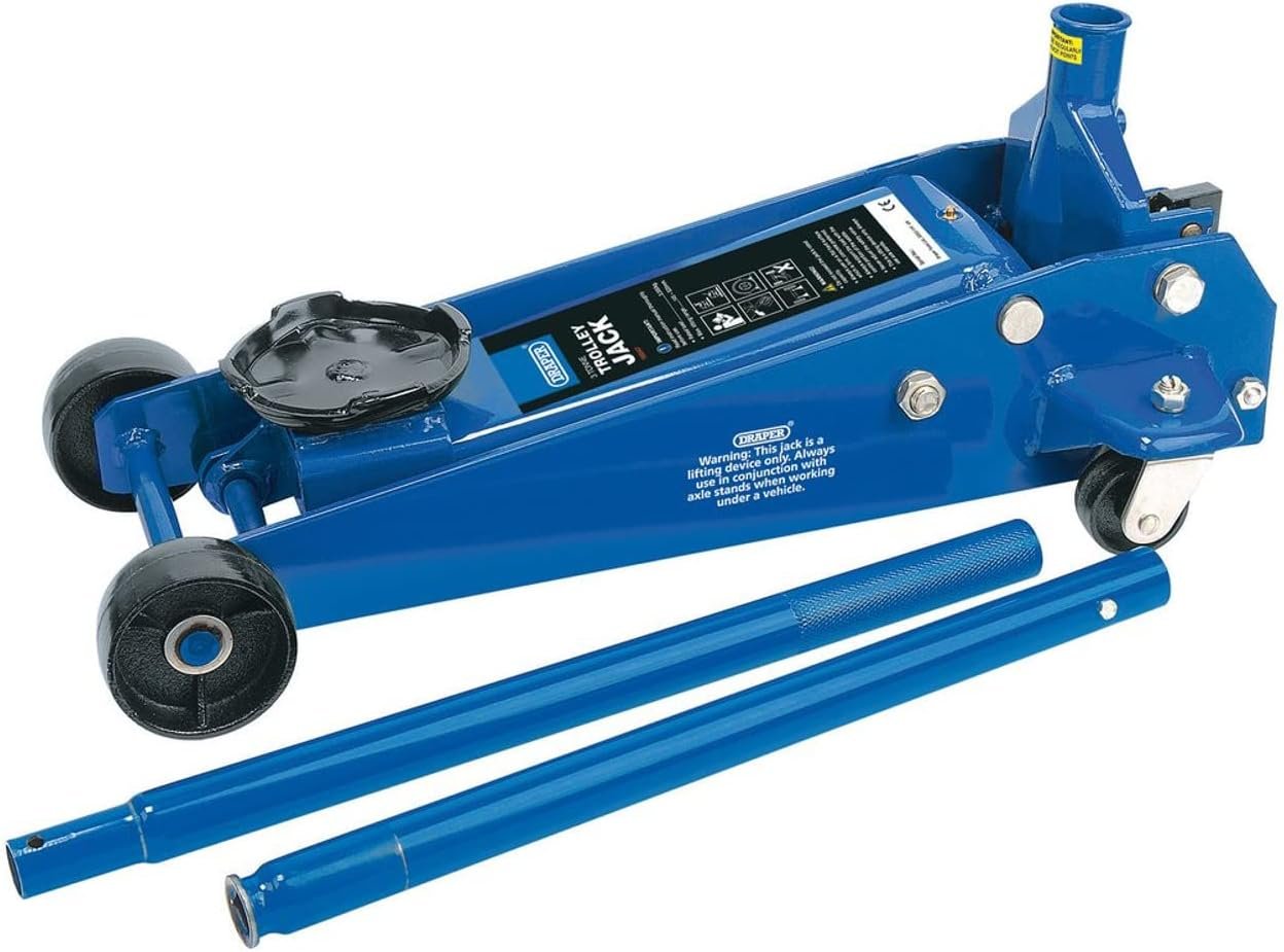 Draper 53089 gato hidráulico de carretilla 3 toneladas