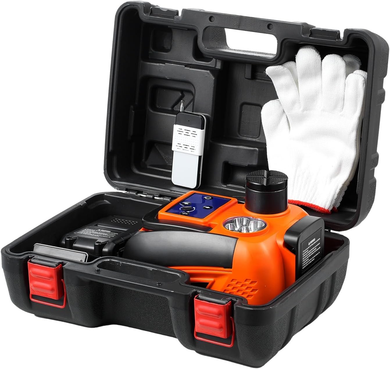 VEVOR gato eléctrico 5 t 160-450 mm con control remoto