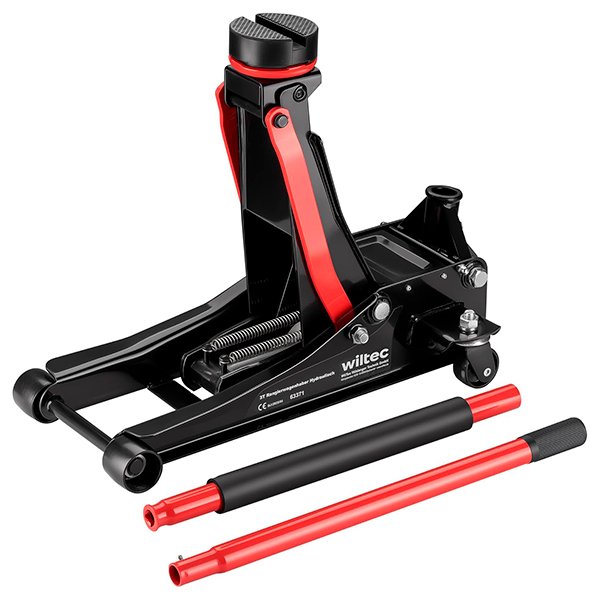 Gato hidráulico alto XPOtool 3T 85-500 mm doble pistón perfil bajo