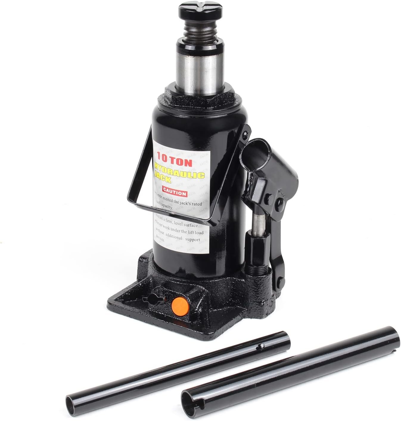 Gato hidráulico de botella 10 toneladas WilTec 125 a 390 mm