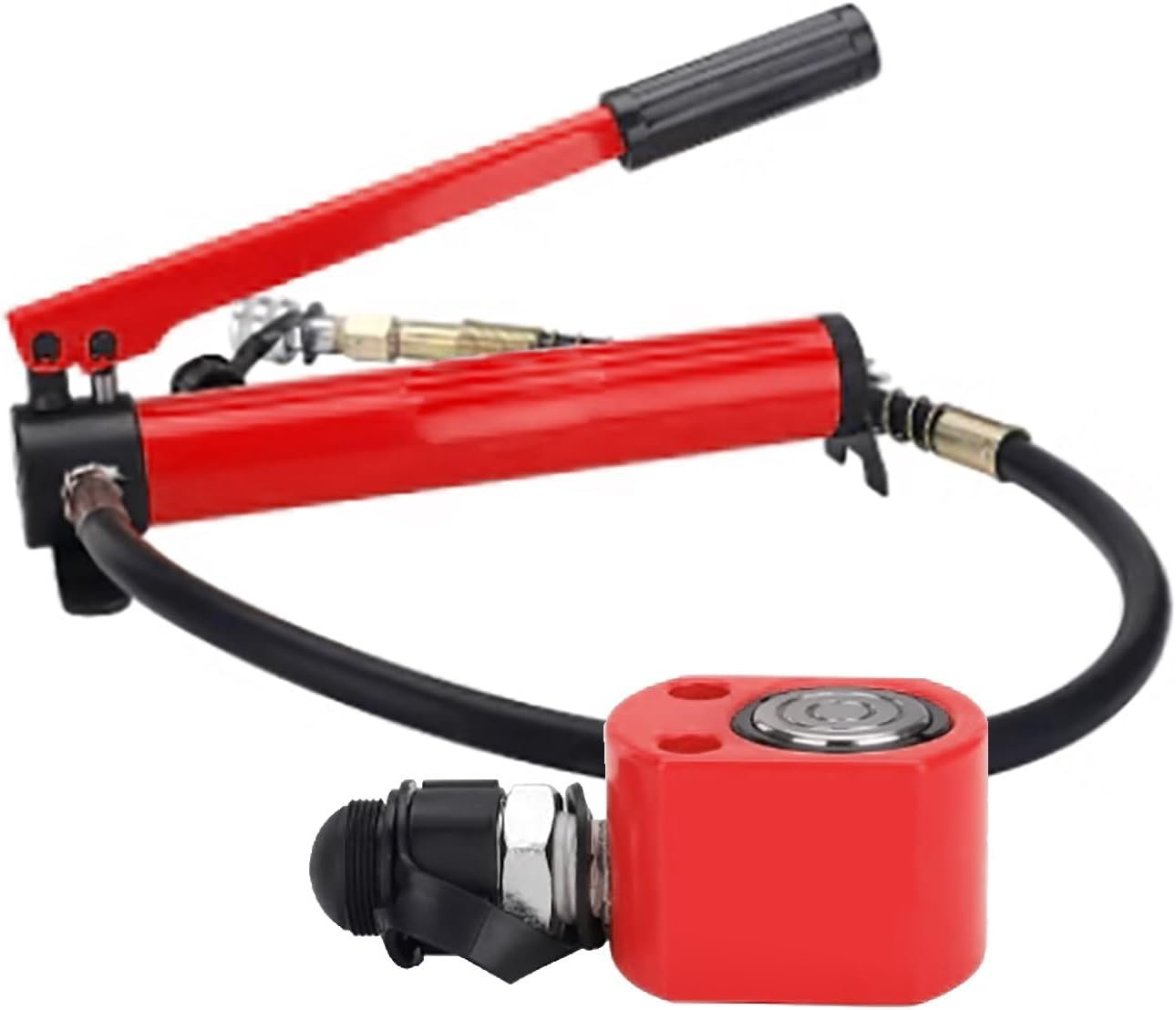 YOPNDFR gato hidráulico 30 toneladas con retracción automática kit cilindro