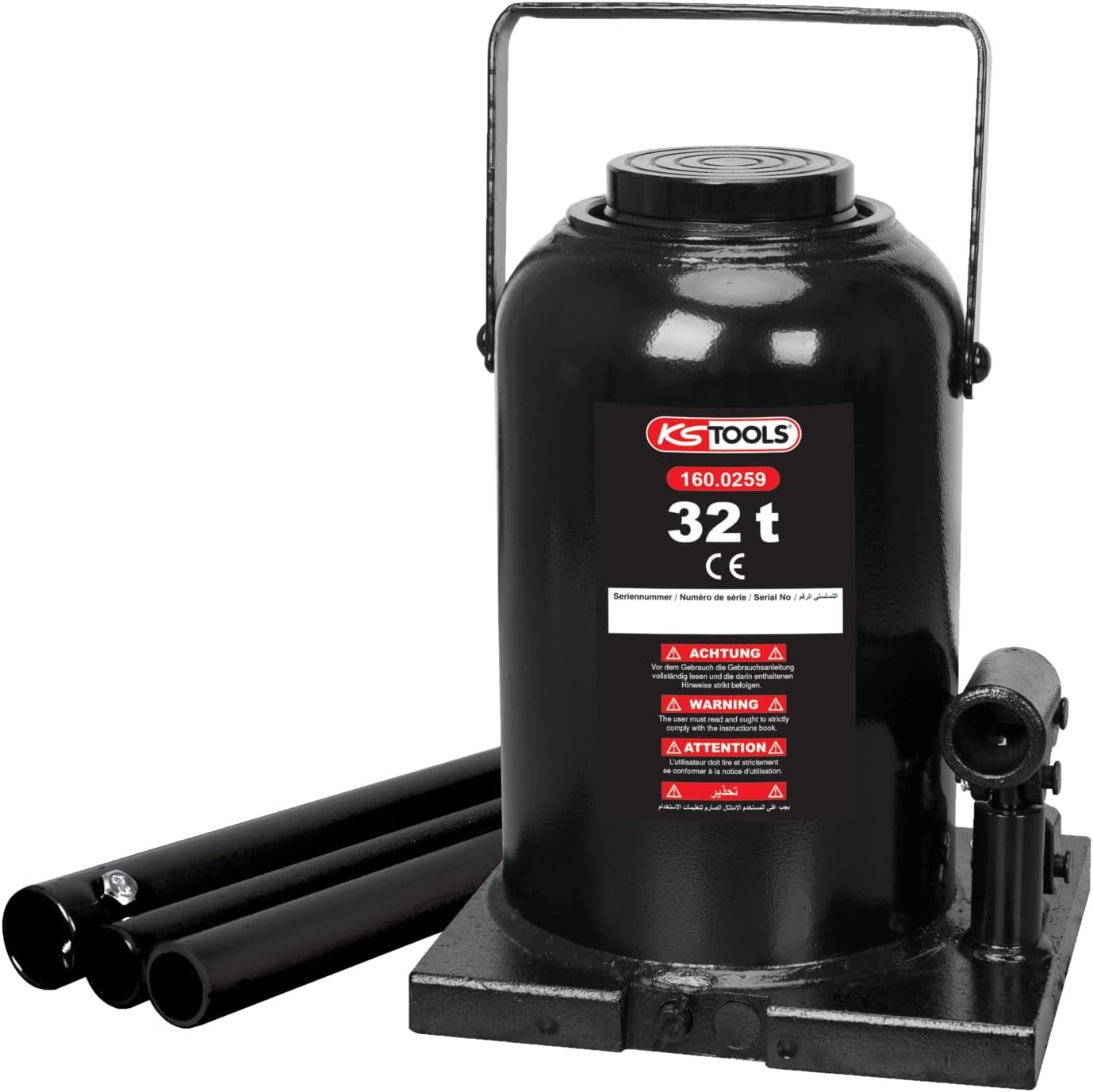 Gato de botella 32 toneladas KS Tools