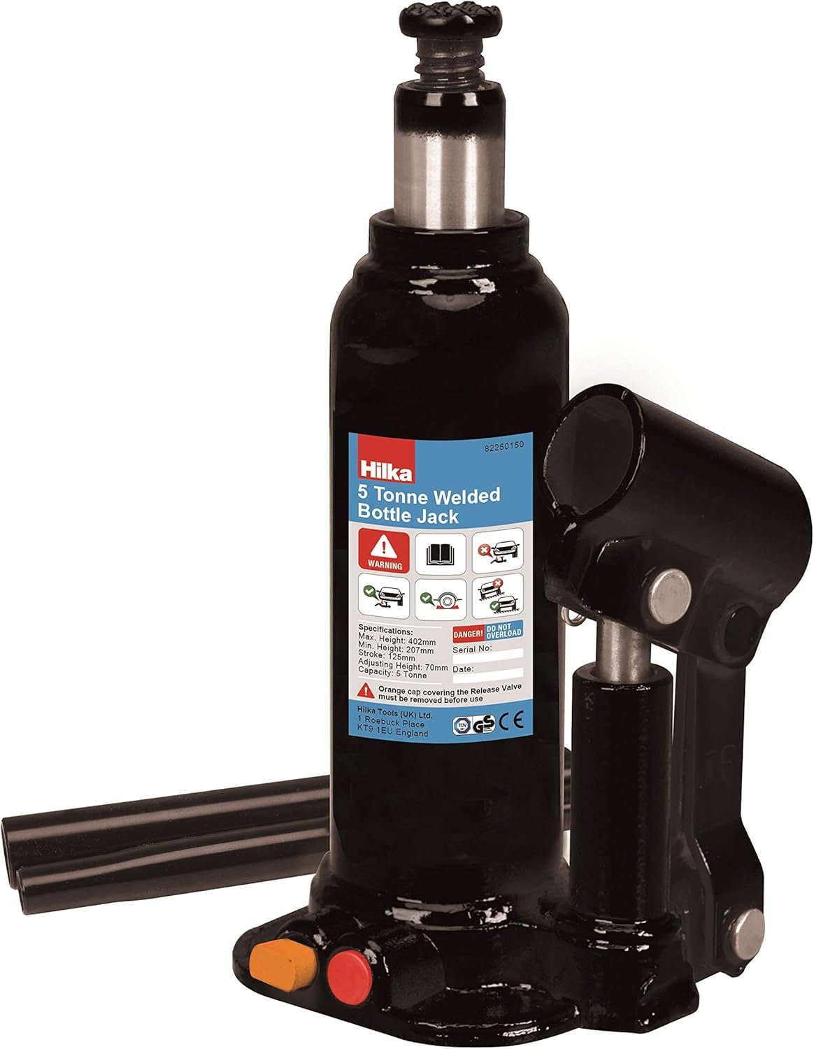 Hilka gato de botella 5 toneladas 207-402 mm